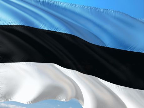 Estonija, zastava