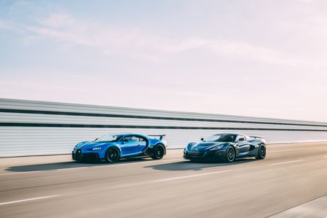 Rimac, Bugatti, Porsche
