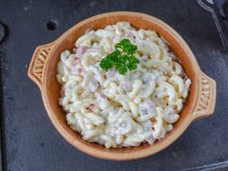 Pasta salata, makarone, jelo, hrana