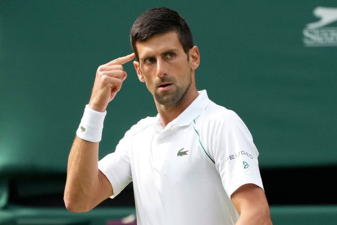 Tenis Vimbldon finale Novak Đoković