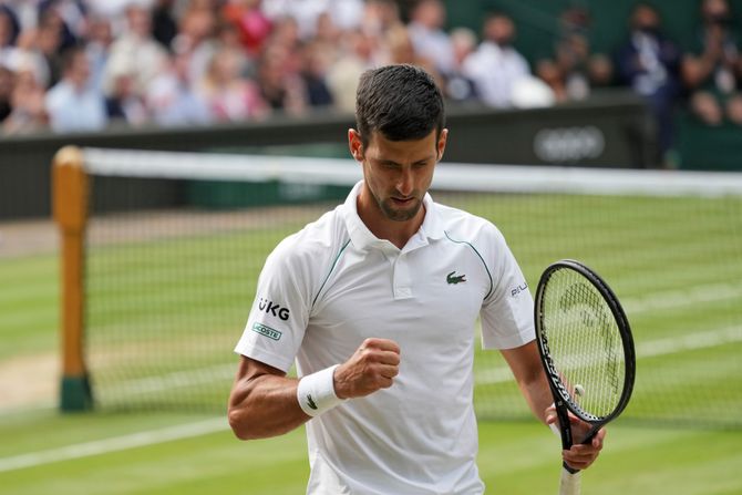 Tenis Vimbldon finale Novak Đoković