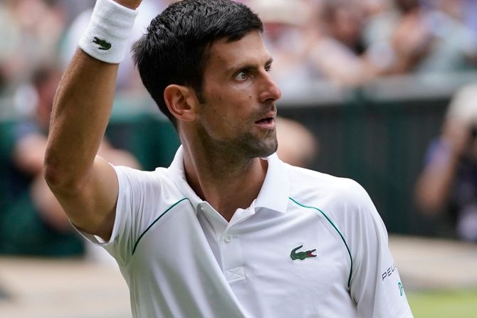 Tenis Vimbldon finale Novak Đoković