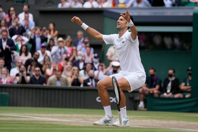 Tenis Vimbldon finale Novak Đoković