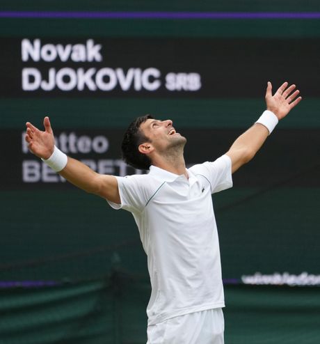 Tenis Vimbldon finale Novak Đoković
