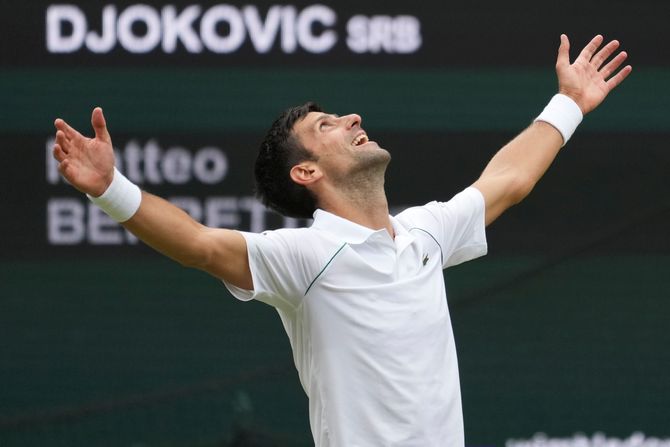 Tenis Vimbldon finale Novak Đoković