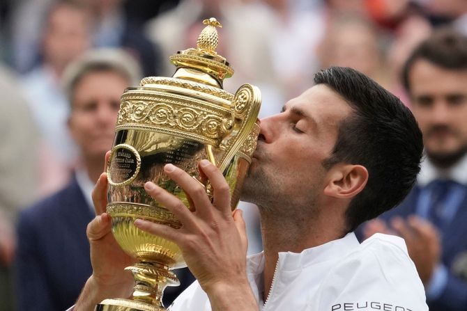 Tenis Vimbldon finale Novak Đoković