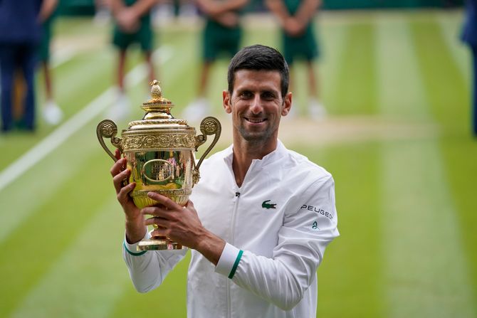 Tenis Vimbldon finale Novak Đoković