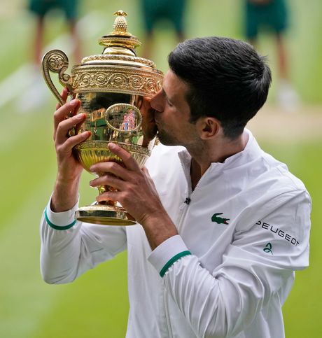Tenis Vimbldon finale Novak Đoković Tenis Vimbldon finale Novak Đoković