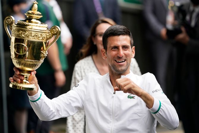 Tenis Vimbldon finale Novak Đoković