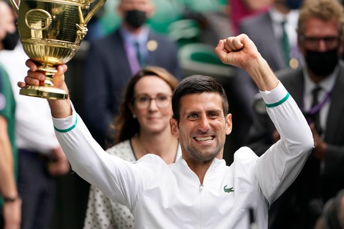 Tenis Vimbldon finale Novak Đoković