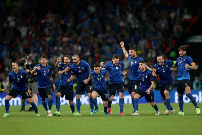 Euro 2020 finale, fudbal, fudbalska reprezentacija Italija - Engleska