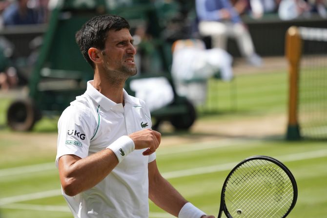 Tenis Vimbldon finale Novak Đoković