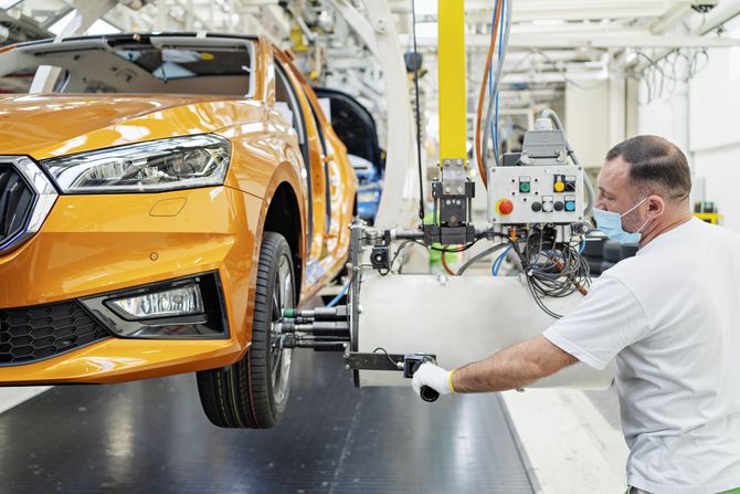 Škoda Fabia, proizvodnja automobila, fabrika automobila, škoda