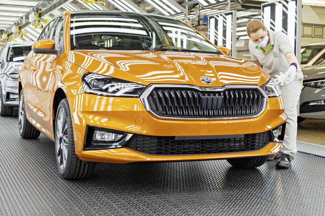 Škoda Fabia, proizvodnja automobila, fabrika automobila, škoda