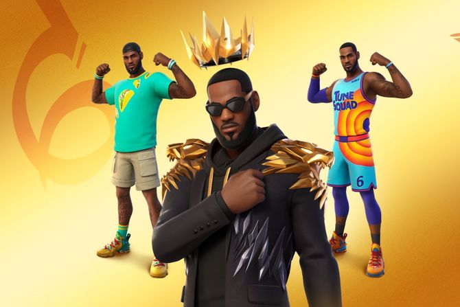 Lebron Džejms Fortnite skin