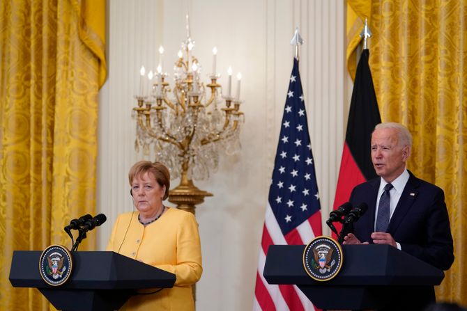 Bajden i Merkel poručili posle zajedničkog sastanka: Suprotstavićemo se ruskoj agresiji - Vimarsana News