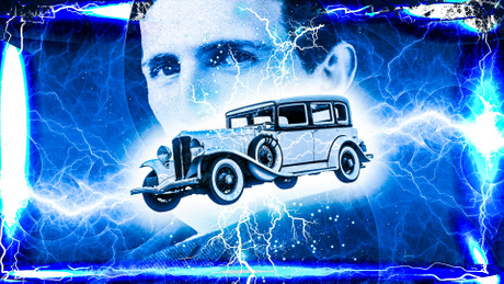 Nikola Tesla, struja,  elektricni automobil