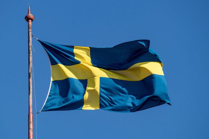 švedska zastava švedska zastava