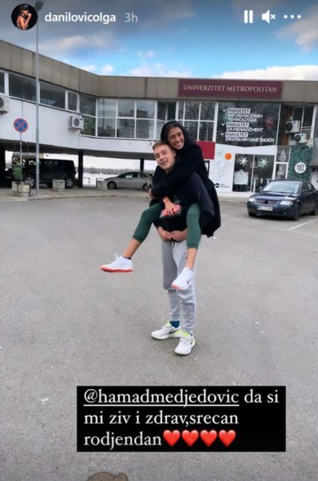 Olga Danilovic, Hamid Medjedovic Olga Danilovic, Hamid Medjedovic