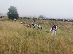 kosači, kosidba, takmičenje, planina Rajac