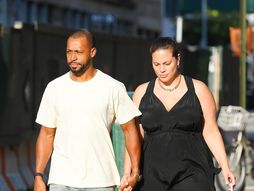 Ešli Grejem i Džastin Ervin,  Ashley Graham with husband Justin Ervin