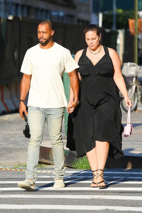 Ešli Grejem i Džastin Ervin,  Ashley Graham with husband Justin Ervin