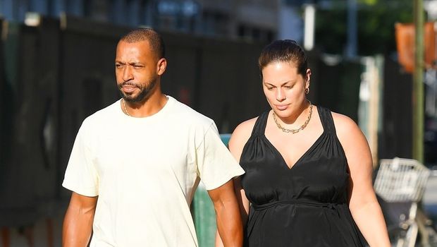 Ešli Grejem i Džastin Ervin,  Ashley Graham with husband Justin Ervin