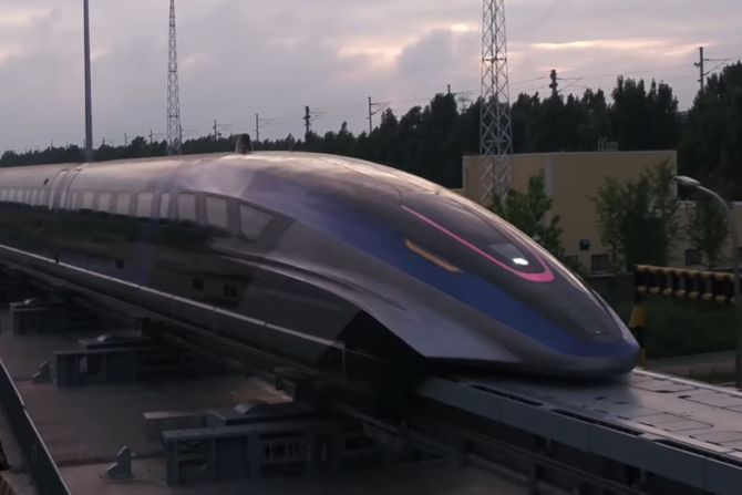 Maglev voz, Kina