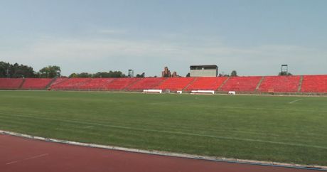 Stadion Čika Dača, Fudbalski stadion, FK Radnički Kragujevac