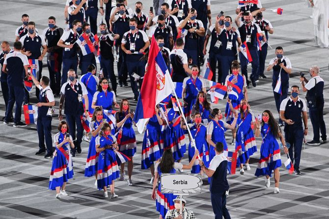 Srbija, Olimpijske igre, Tokio 2020