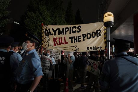 Tokio 2020, protest, Anti-olimpijski protest, Japan, demonstracije
