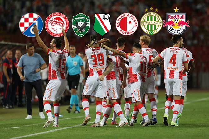 FK Crvena zvezda rivali, Zvezdini rivali u LŠ