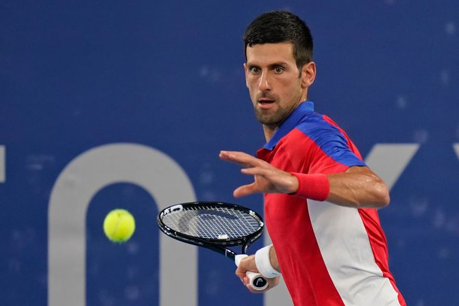 Novak Đoković, Kei Nišikori, Olimpijske igre, Japan, Tokio 2020