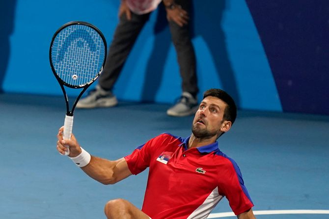 Novak Đoković; dubl, Olimpijske igre 2020, Tokio 2020, Tokyo Olympics Tennis