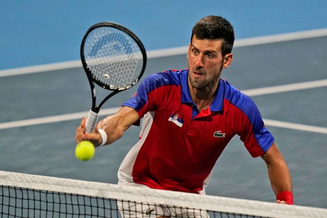 Novak Đoković; dubl, Olimpijske igre 2020, Tokio 2020, Tokyo Olympics Tennis