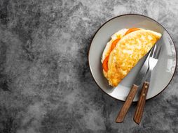 Kajgana, omlet, doručak, jaja