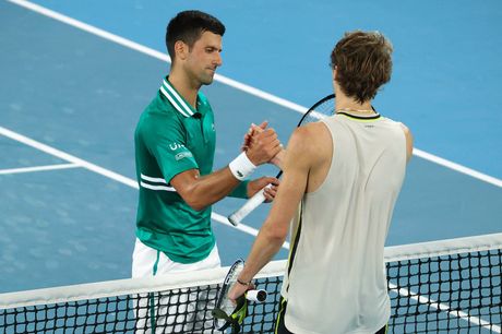 Novak Đoković, Aleksander Zverev Novak Đoković, Aleksander Zverev