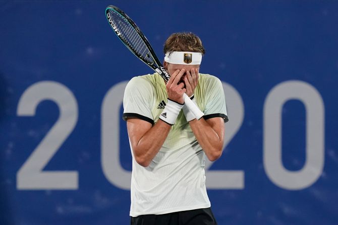 Novak Đoković; Aleksander Zverev, Olimpijske igre 2020, Tokio 2020