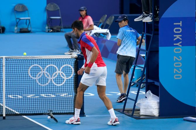 Olimpijske igre 2020, Tokio, Novak Đoković, Karenjo Busta Olimpijske igre 2020, Tokio, Novak Đoković, Karenjo Busta