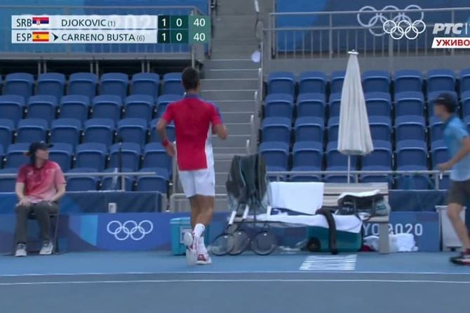 Novak Djokovic, reket, Olimpijske igre