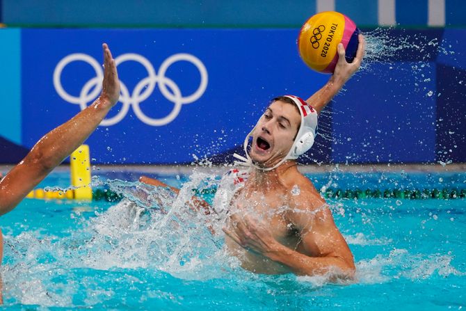 Olimpijske igre 2020 Tokio vaterpolo Srbija Hrvatska