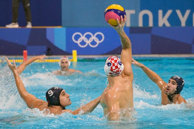 Olimpijske igre 2020 Tokio vaterpolo Srbija Hrvatska