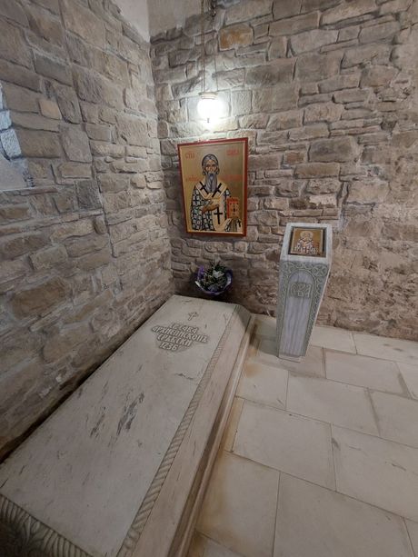 Crkva svetih 40 mučenika, Veliko Trnovo, Sveti Sava
