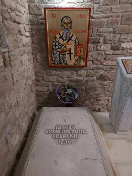 Crkva svetih 40 mučenika, Veliko Trnovo, Sveti Sava Crkva svetih 40 mučenika, Veliko Trnovo, Sveti Sava