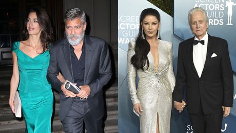 Džordž Kluni, Amal Kluni, Majkl Daglas, Ketrin Zita Džons, George Clooney, Amal Clooney, Michael Douglas, Catherine Zeta-Jones Džordž Kluni, Amal Kluni, Majkl Daglas, Ketrin Zita Džons, George Clooney, Amal Clooney, Michael Douglas, Catherine Zeta-Jones