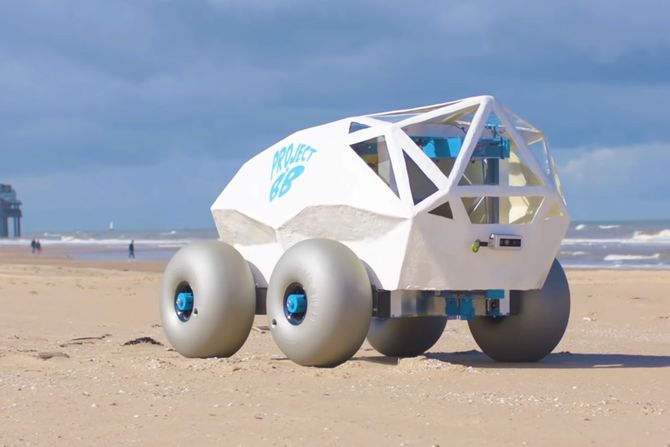 plažobot, skupljač pikavaca plažobot, skupljač pikavaca