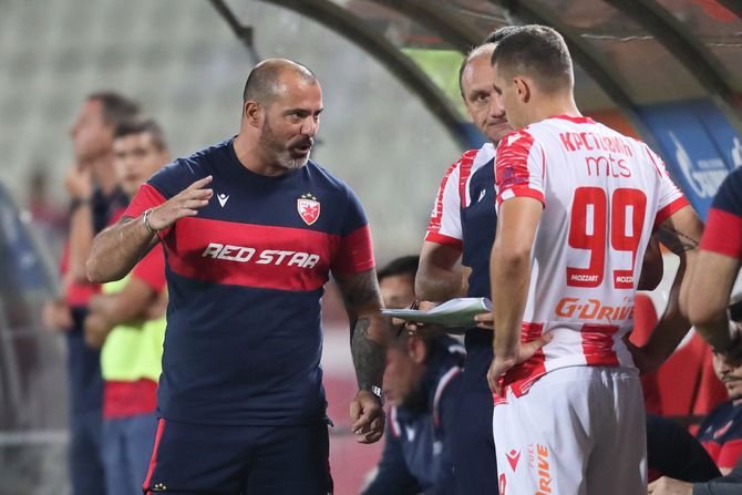 Dejan Stanković, Nikola Krstović, FK Crvena zvezda