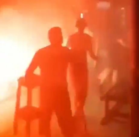 Dinamo - Legija, tuča navijača Dinamo - Legija, tuča navijača