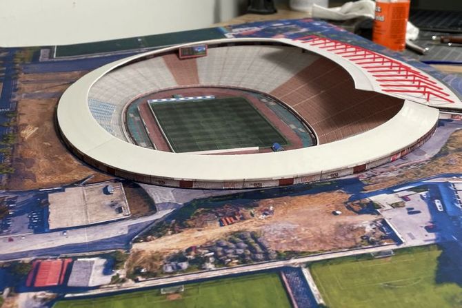 Marakana, maketa Marakana, maketa