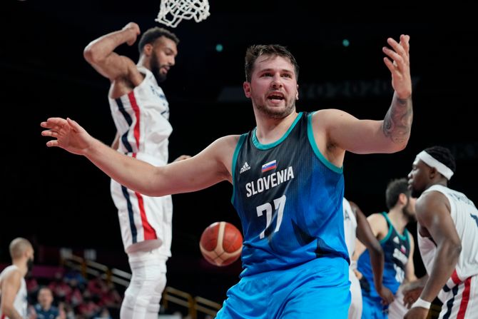 Luka Doncic, Slovenija ,Francuska, Olimpijske igre tokio